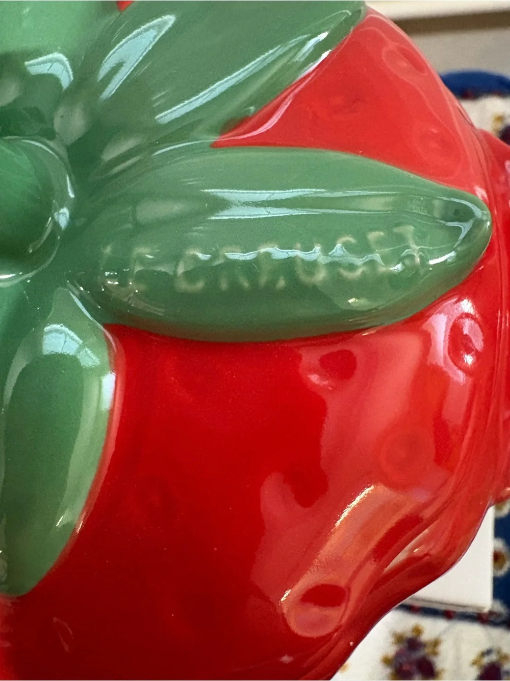 Le Creuset Strawberry  Mini Cocotte Casserole ~ Limited Edition ~ RARE
